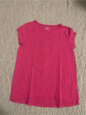 The Children's Place Bright Pink Short Sleeve Crew Tee